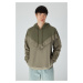 Trendyol Limited Edition Khaki Oversize/Wide Cut Long Sleeve Hooded Sweatshirt