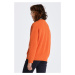 SVETER GANT WOOL RIBBED V-NECK PUMPKIN ORANGE