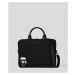 Taška Na Notebook Karl Lagerfeld K/Ikonik Laptop Sleeve W Strap Čierna