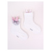 Kotníkové ponožky bez 3 balení White 1719 model 16650784 - Yoclub