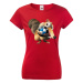 Vtipné dámské tričko s potlačou značky auta BMW -tričko pro milovníky aut