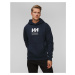 Pánska Tmavomodrá Mikina Helly Hansen Cotton Fleece Graphic Hoodie