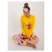 Women's yellow pajamas