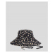 Klobúk Karl Lagerfeld K/Floral Long Brim Rev Hat Šedá