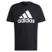 ČIERNE PÁNSKE TRIČKO ADIDAS ESSENTIALS SJ BIG LOGO TEE IC9347