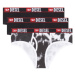 Spodná Bielizeň Diesel Ufpn-Oxys 3-Pack Underpants 3-Pack Čierna