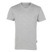 Hrm Pánske tričko z organickej bavlny HRM102 Grey Melange