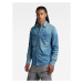 G-Star Raw džínsová košeľa D23006-D303-D890 Modrá Regular Fit