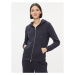 Gant Mikina Reg Tonal Shield Zip Hoodie 4200671 Tmavomodrá Regular Fit