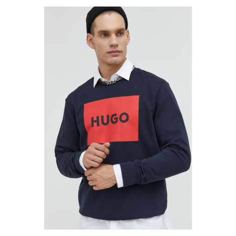 Bavlnená mikina HUGO s potlačou,50467944 Hugo Boss