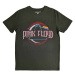 Pink Floyd Tričko Vintage Dark Side of the Moon Seal Unisex Green