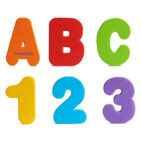 Munchkin Bath Learn Letters & Numbers hračka do vody 18 m+