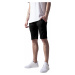 Pánske teplákové kraťasy URBAN CLASSICS Light Turnup Sweatshorts čierne