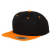 Classic Snapback 2-Tone blk/neonorange