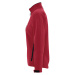 SOĽS Roxy Dámska softshell bunda SL46800 Pepper red