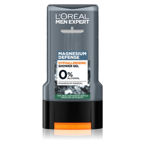 L’Oréal Paris Men Expert Magnesium Defence hypoalergénny sprchový gél pre mužov