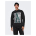 Black Mens Sweatshirt ONLY & SONS Todd - Men