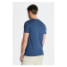 TRIČKO GANT ORIGINAL SLIM V-NECK T-SHIRT LAKE BLUE