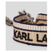 Šperk Karl Lagerfeld K/Woven Bracelet Combi 5 & 6 Šedá