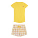 pepperts!® Dievčenské krátke pyžamo (žltá)