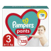 Pampers Pants S3, 6-11kg 128 ks