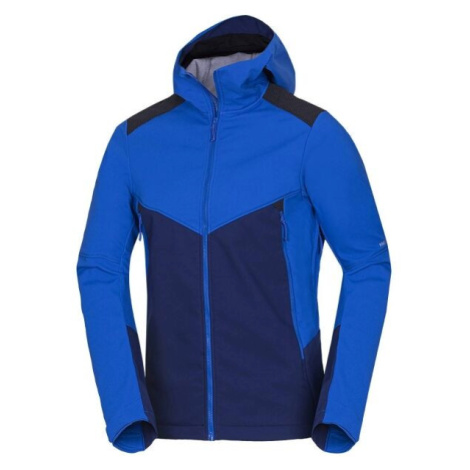 Northfinder DYLAN Pánska softshellová bunda, modrá, veľkosť