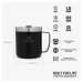 STANLEY The Stay-Hot Camp Mug 350 ml Matte Black Pebble