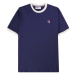 Fila  Marconi T-Shirt  Navy/Gardenia  Tričká a polokošele Modrá