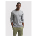 Selected Homme Sveter Berg 16074682 Sivá Regular Fit