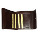 Hnedá kožená peňaženka 7021 Cafe