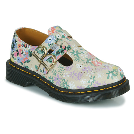 Dr. Martens  MARY JANE FLORAL MASH UP  Derbie Béžová Dr Martens