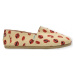 Paez  Gum Classic W - Print Liberation Kiss  Espadrilky Béžová