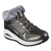 Dámske členkové zimné topánky SKECHERS Uno Rugged Cool Nova gunmetal