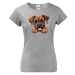 Dámské tričko Boxer - tričko pre milovníkov psov