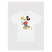 Adidas Tričko DISNEY Mickey And Friends H20317 Biela Regular Fit