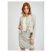 Orsay Cream Women's Patterned Jacket - Women