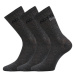 Boma Spotlite Pánske športové ponožky 3 páry BM000000607400101239 tmavo šedá