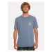 Quiksilver Tričko Cleancircle Tees EQYZT07491 Modrá Regular Fit