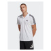Adidas Polokošeľa Train Essentials Piqué 3-Stripes Training Polo Shirt IB8109 Biela Regular Fit