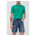 Rifľové krátke nohavice United Colors of Benetton pánske