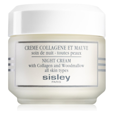 Sisley Night Cream with Collagen and Woodmallow spevňujúci nočný krém proti vráskam s kolagénom