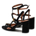 Kurt Geiger Sandále Hampton Block Gladiator 2029900209 Čierna