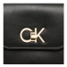 Calvin Klein Kabelka Re-Lock Shoulder Bag Md K60K610769 Čierna