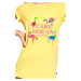 Dievčenské pyžamo Cornette Caribbean Young Girl Žltá
