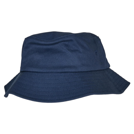 Children's Navy Beanie Flexfit Cotton Twill Bucket