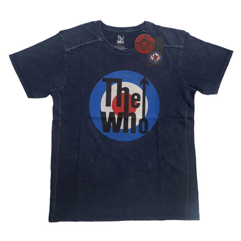 The Who tričko Target Logo Modrá