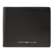 Tommy Hilfiger Veľká pánska peňaženka Th Modern Leather Cc And Coin AM0AM10996 Čierna