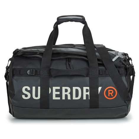 Superdry  TARP BARREL BAG  Športové tašky Čierna