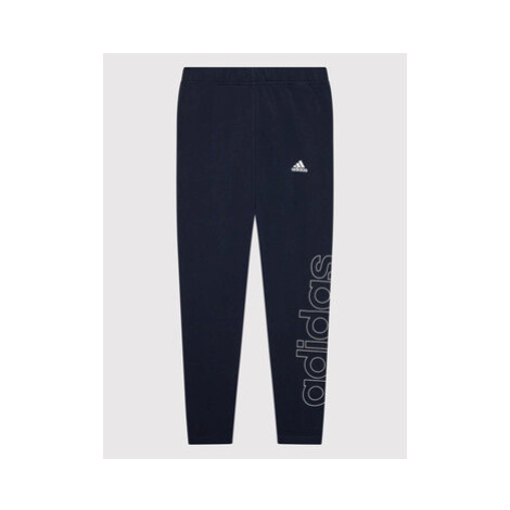 Adidas Legíny Essentials GS4303 Tmavomodrá Tight Fit