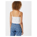 BDG Urban Outfitters Top  modrá / kaki / biela